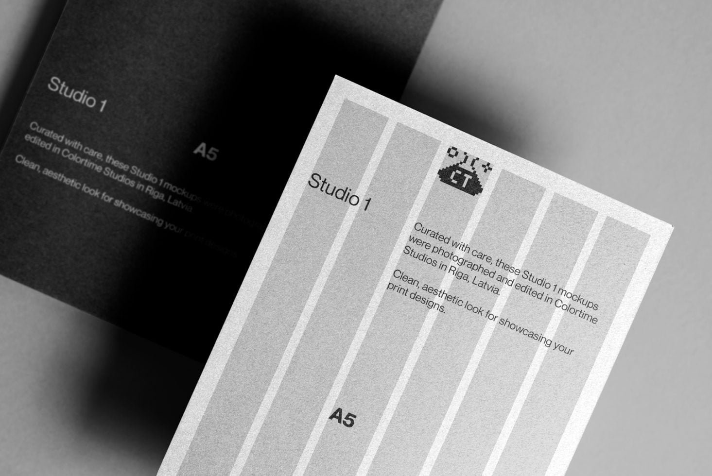 Two Letterheads Mockup STU 1
