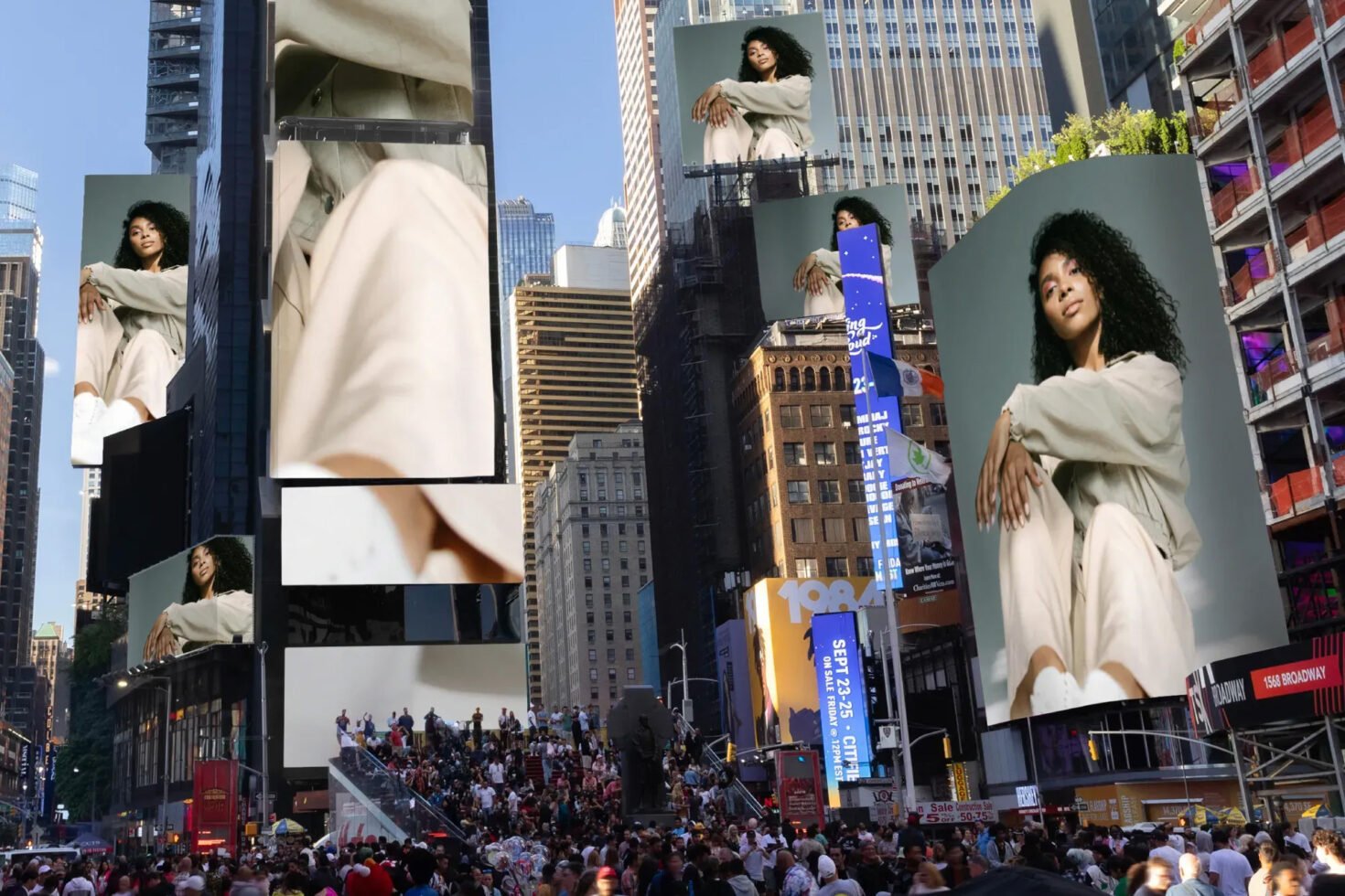 Times Square Billboard Mockup preview 6