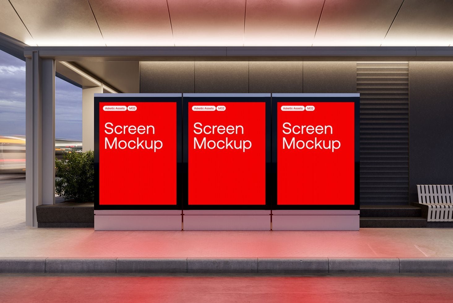 Digital Screen Mockup M02
