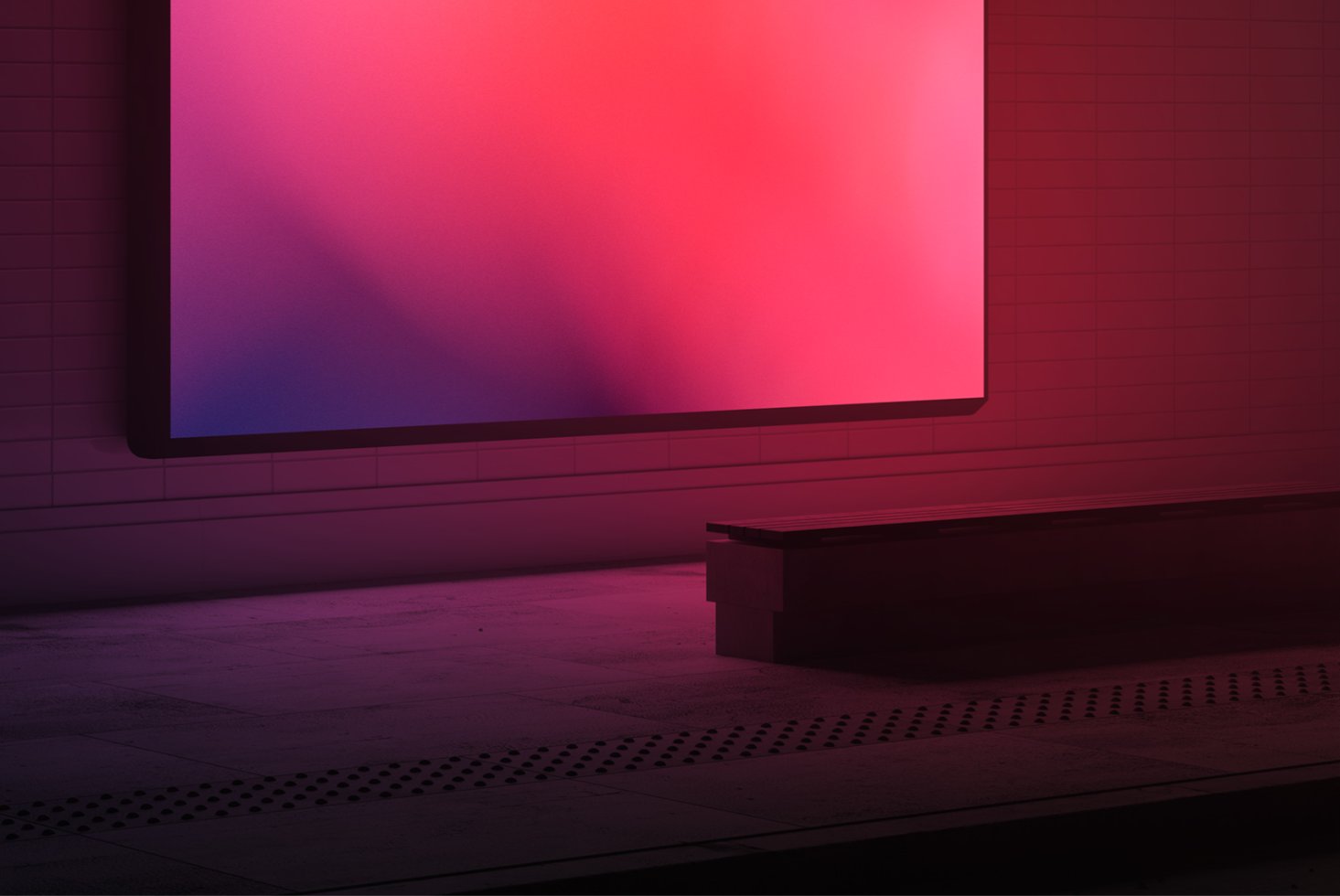 Landscape Lightbox Mockup