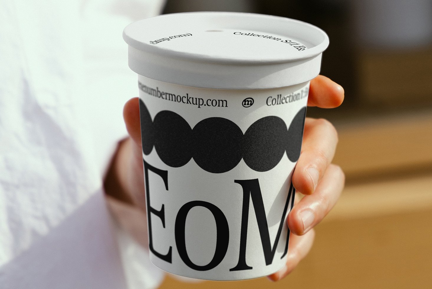 S#1 EoM Paper Cup 03 Mockup preview 2