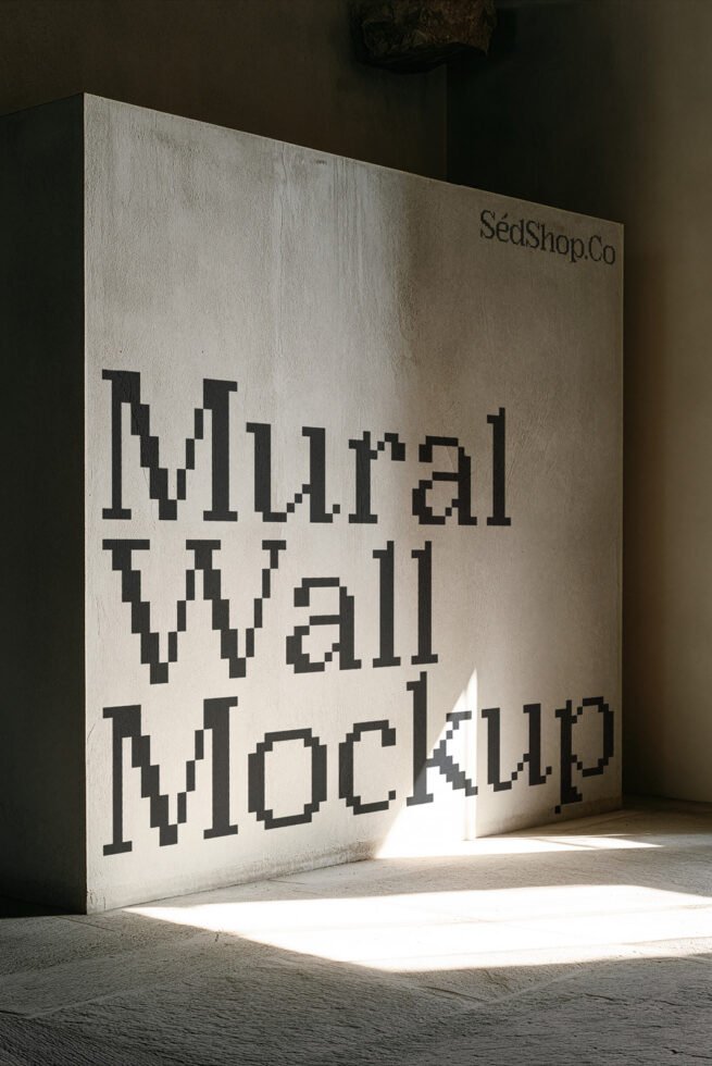 Mural Wall D42 Mockup preview 5