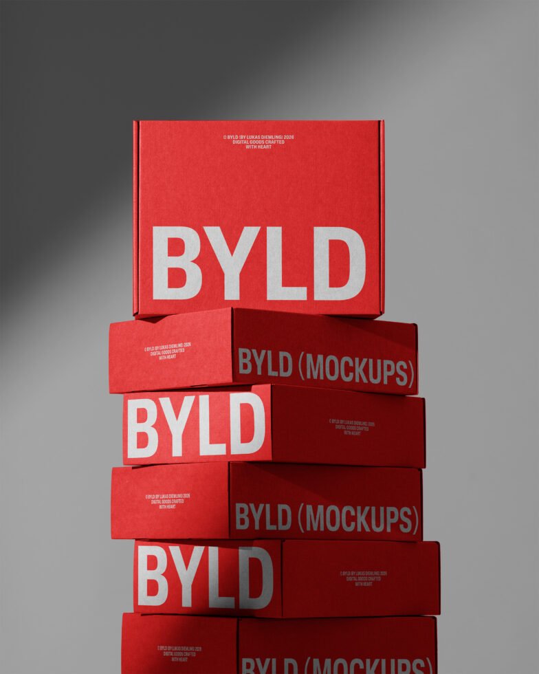 Shipping Boxes 03 Mockup preview 4