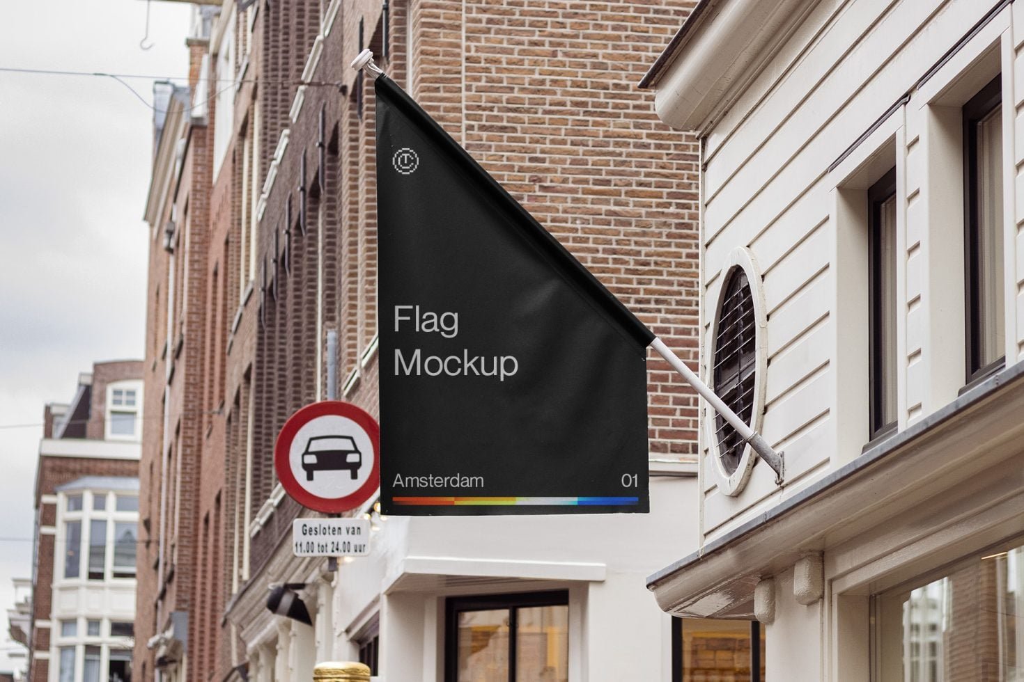Flag Mockup AMS01