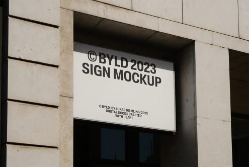 Sign 10 Mockup