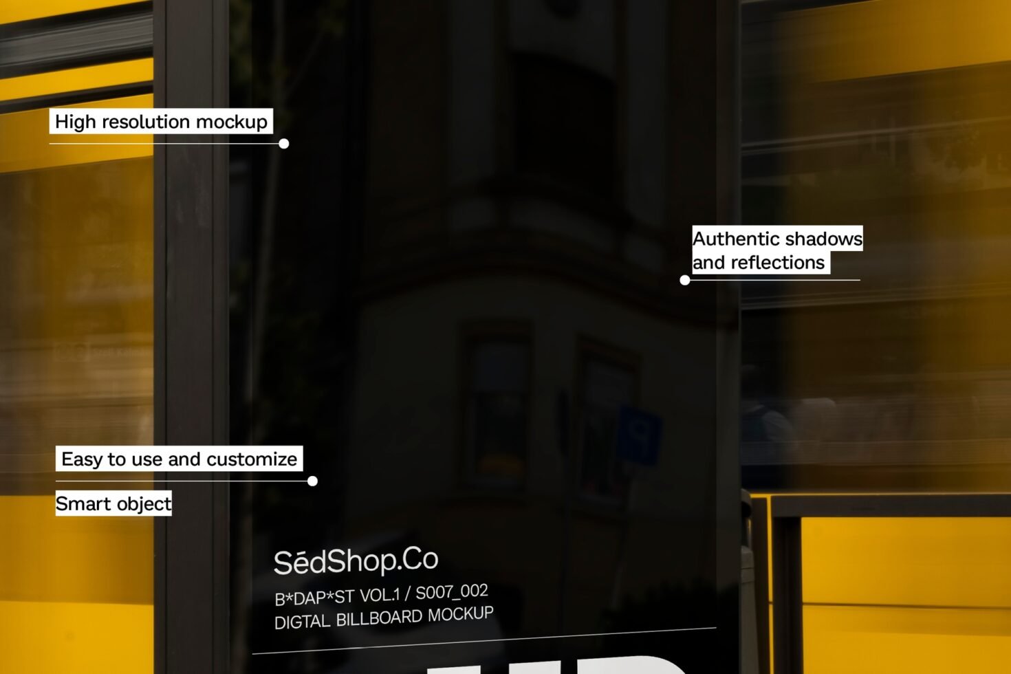 Digital Billboard Mockup S007-002 preview 5