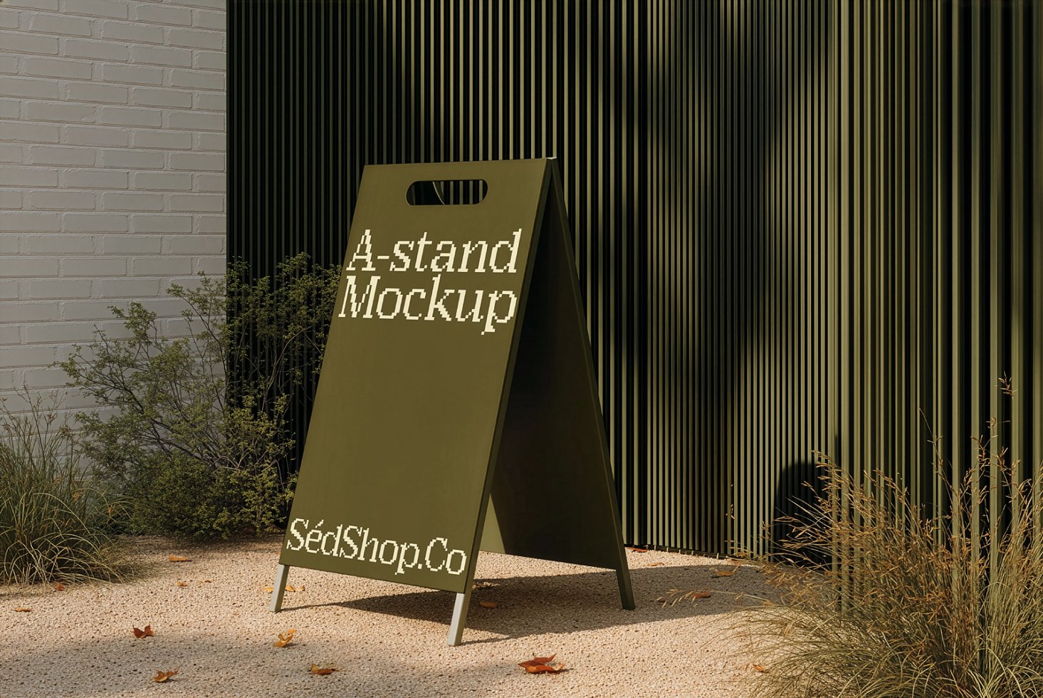 A-Stand Sign D24 mockup