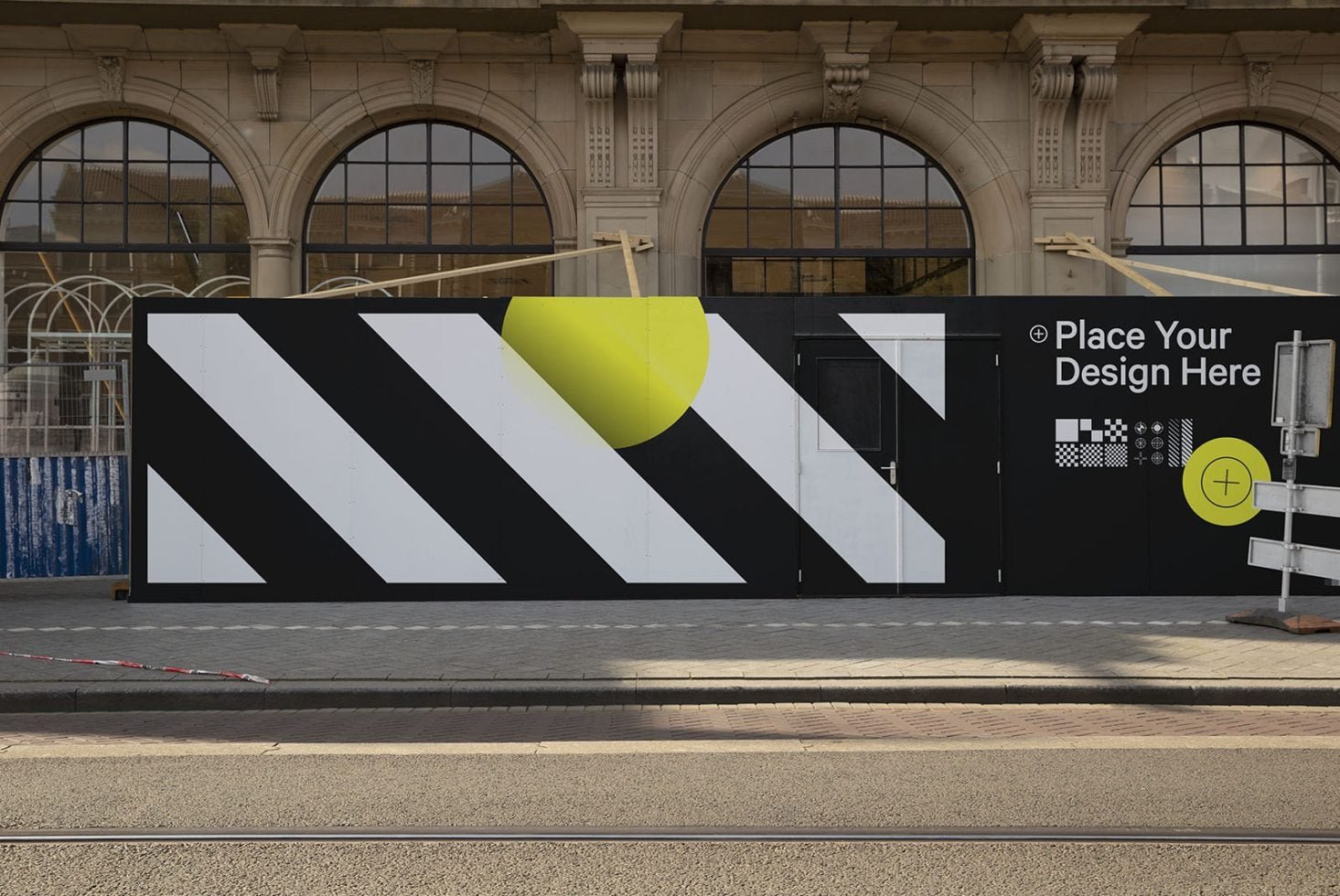 Hoarding Board Mockup HM 013