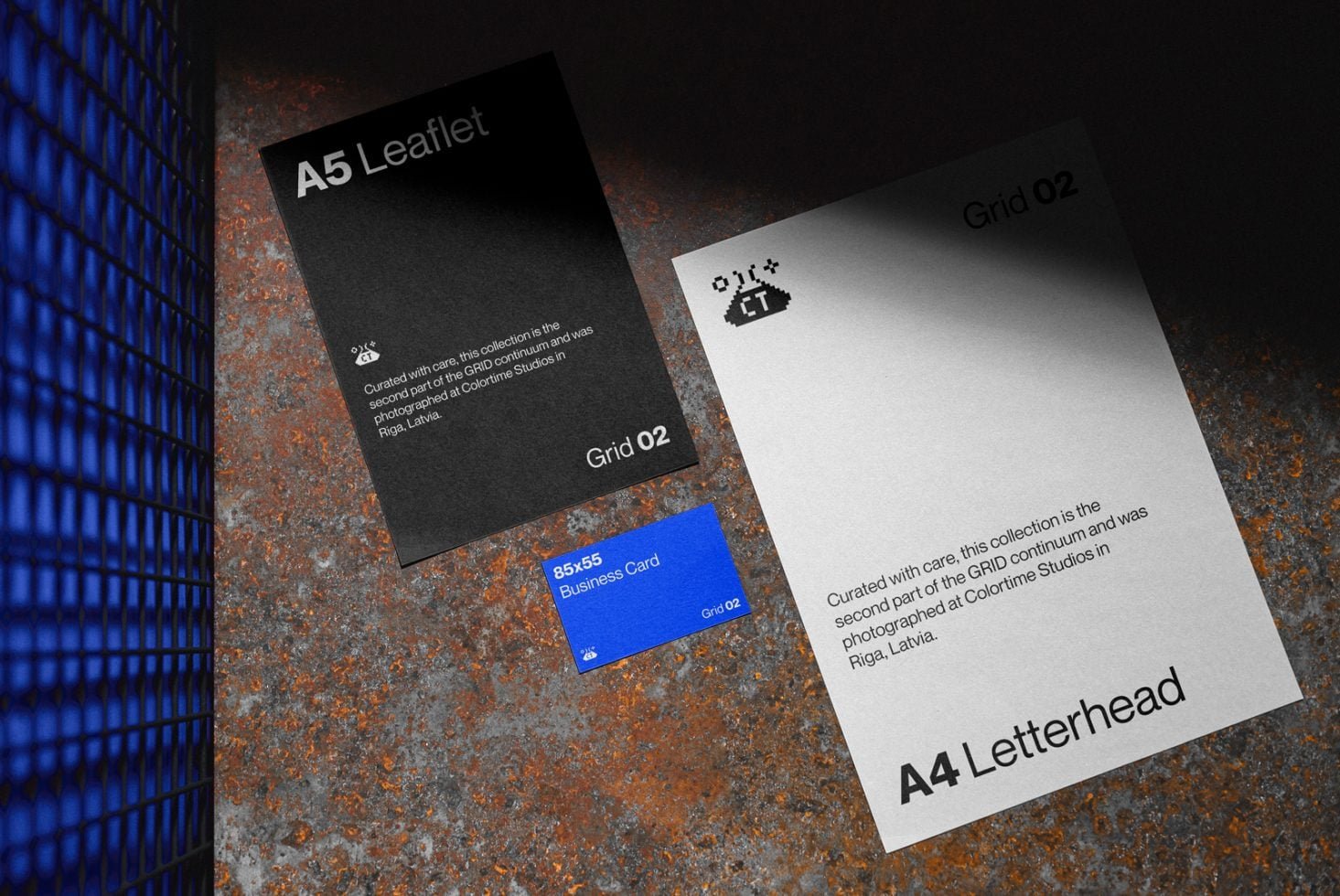 Stationery Mockup GRID 02
