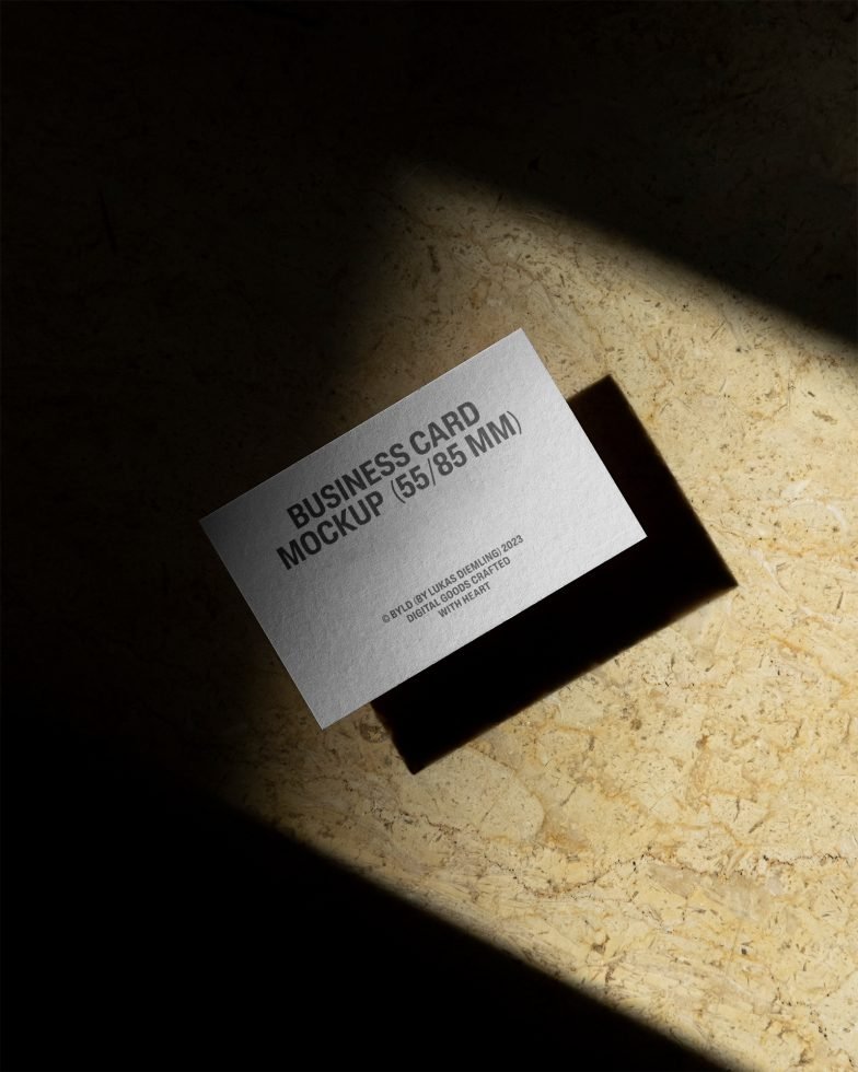 Business Card 07 Mockup
