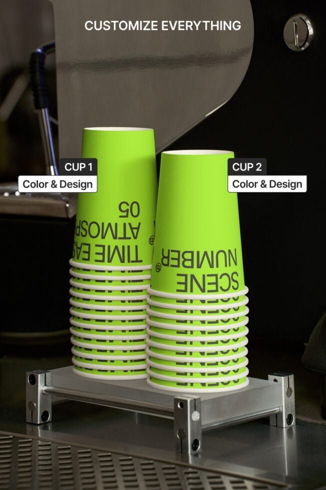 S#5 TEA Paper Cup 02 Mockup