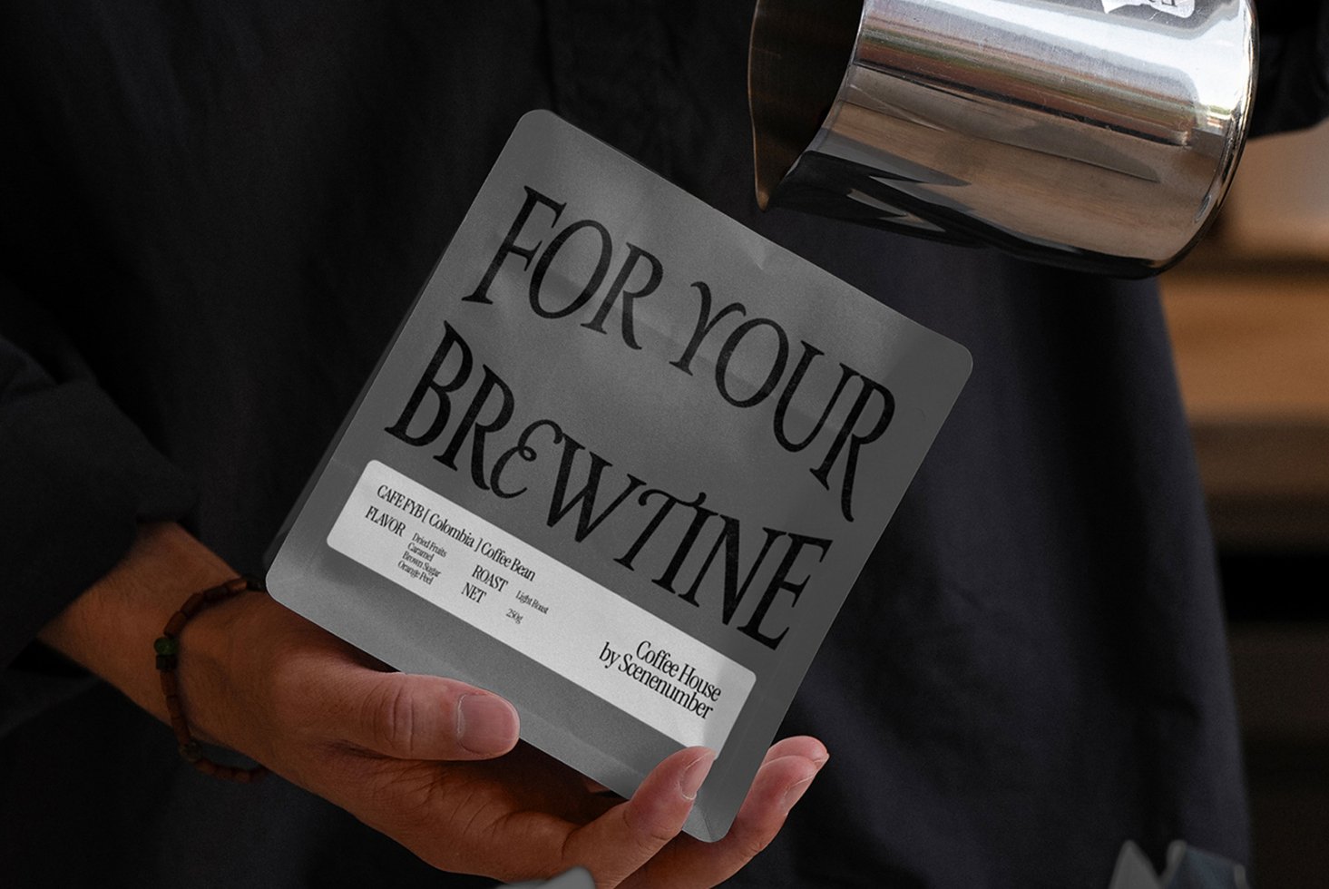 S#4 FYB Coffee Bag 02 Mockup preview 2