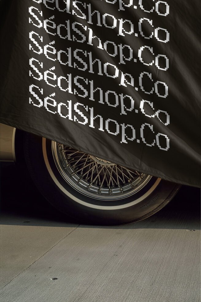 Car Cover Tarpaulin D32 Mockup preview 7