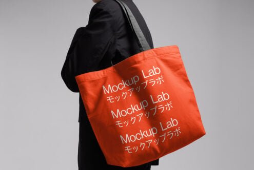 Tote Bag 05ML Mockup