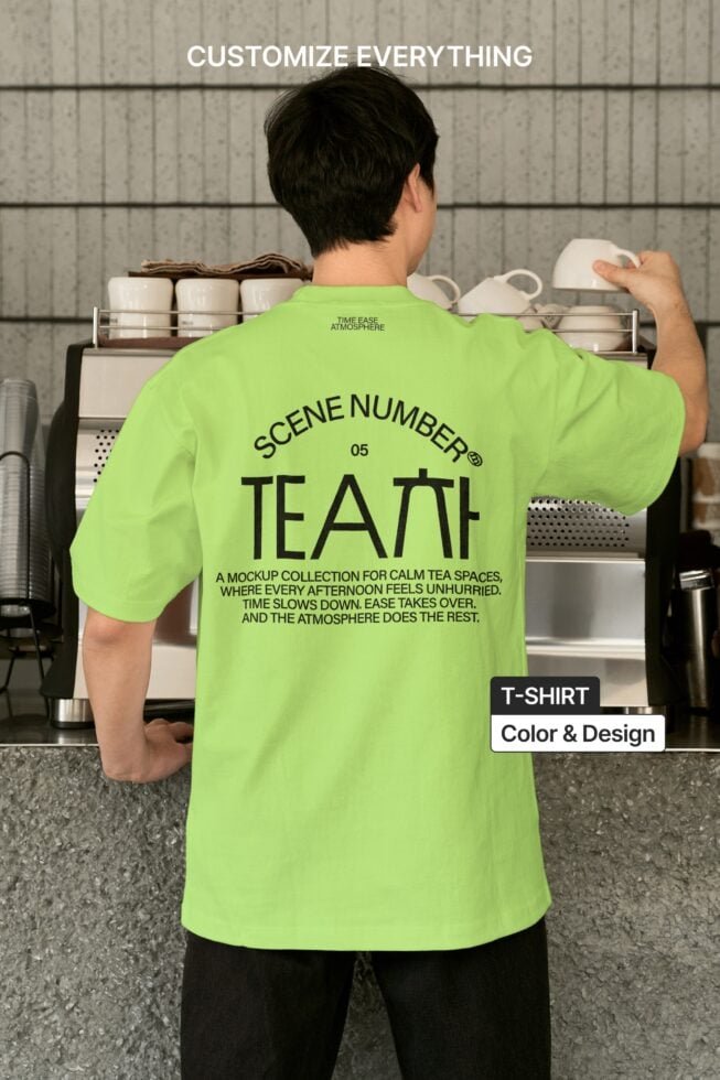S#5 TEA T-Shirt 01 Mockup