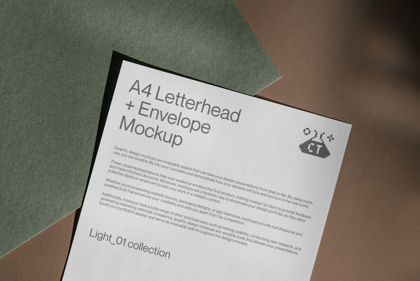 A4 Letterhead + Envelope preview 3