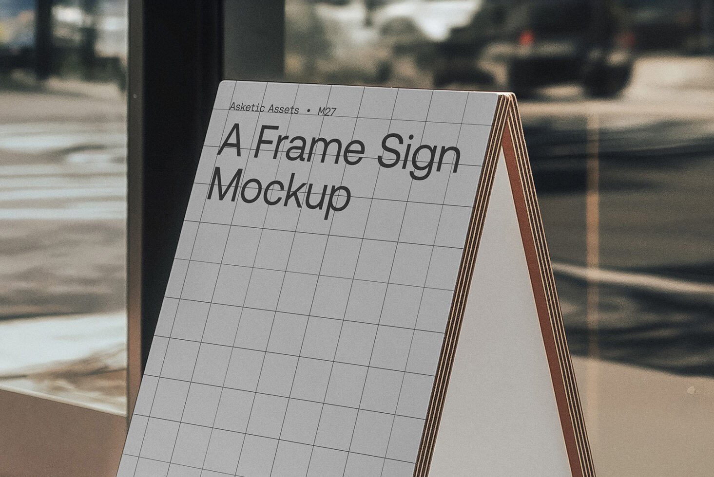 A-Frame Sign Mockup M27 preview 2