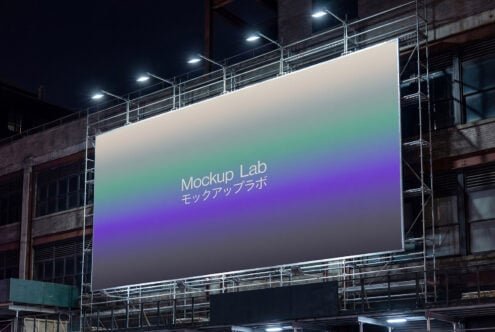 Billboard 58ML Mockup