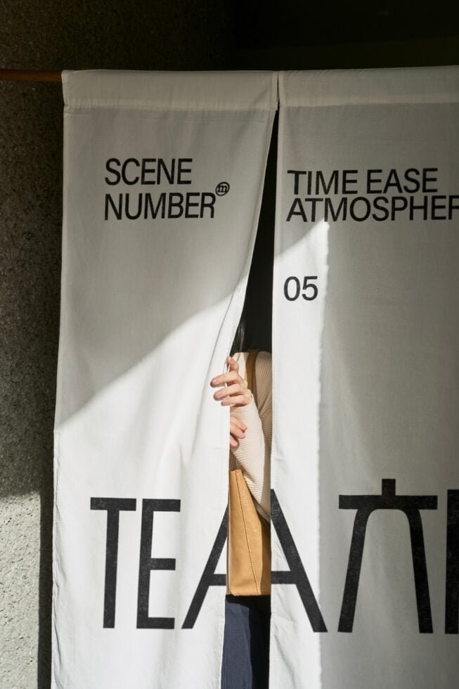 S#5 TEA Door Curtain Mockup preview 5