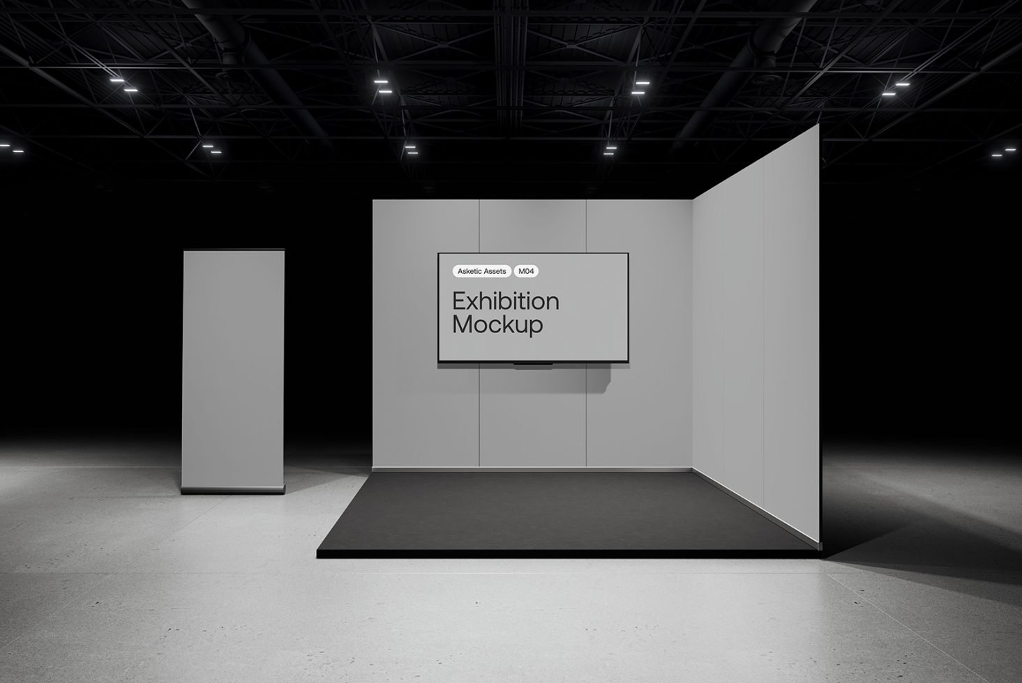Modular Exhibition Mockup M04 preview 4