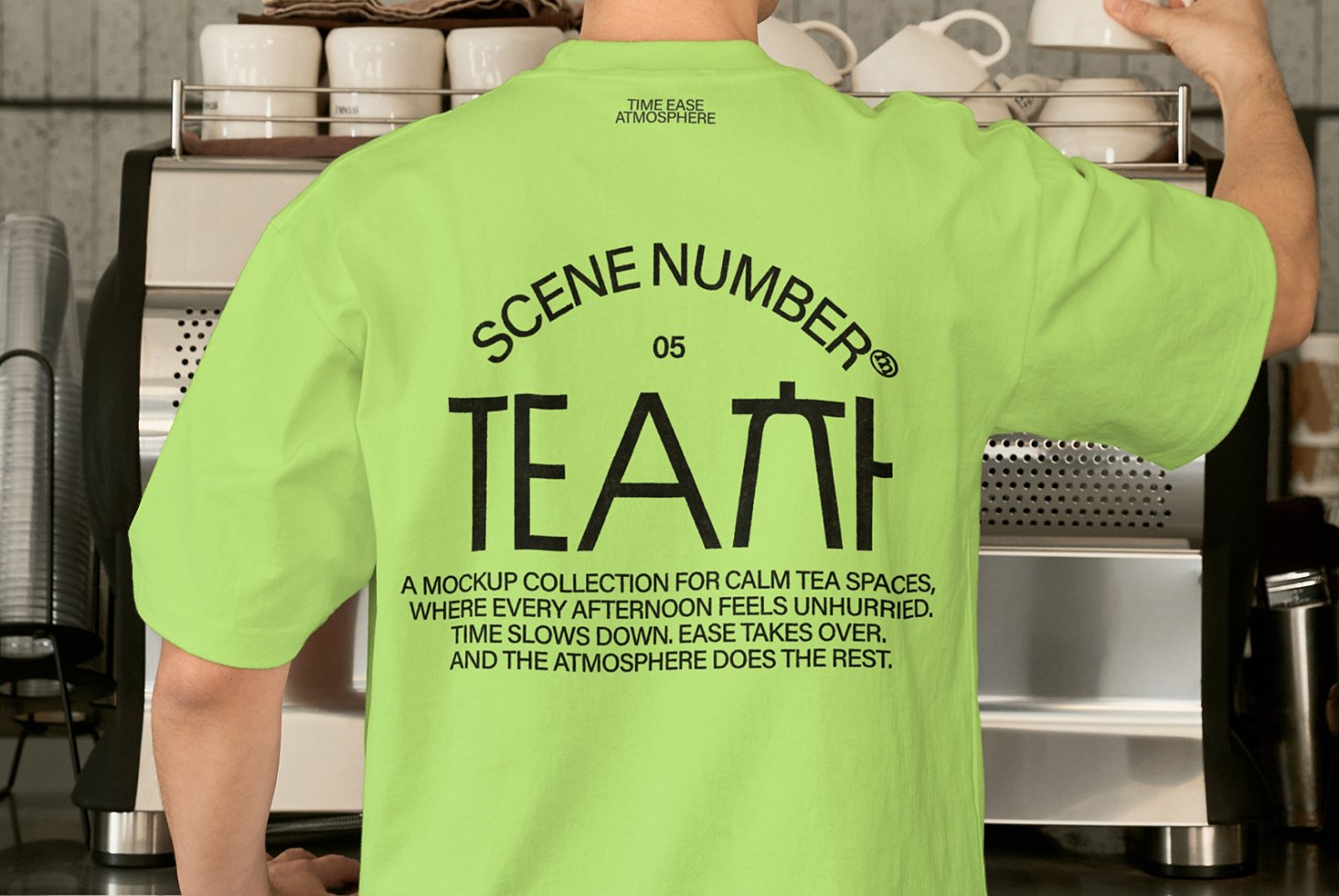 S#5 TEA T-Shirt 01 Mockup preview 2