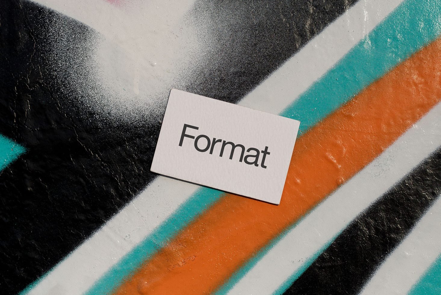 Format B2 Business Card Mockup 07