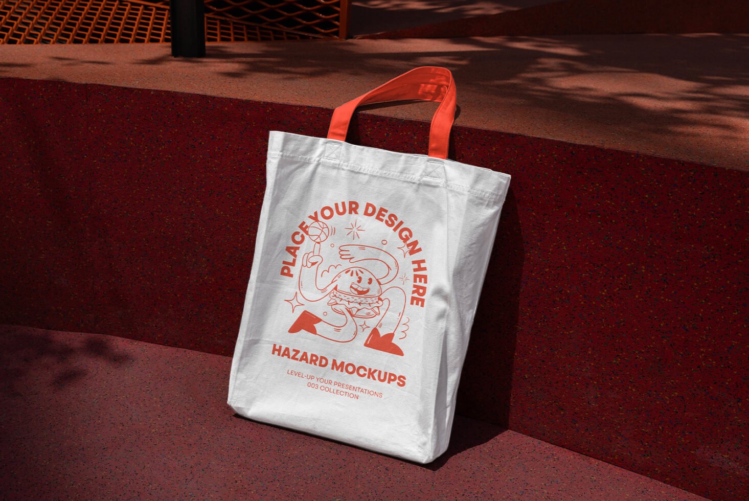 Minimal Totebag Mockup with Natural Light
