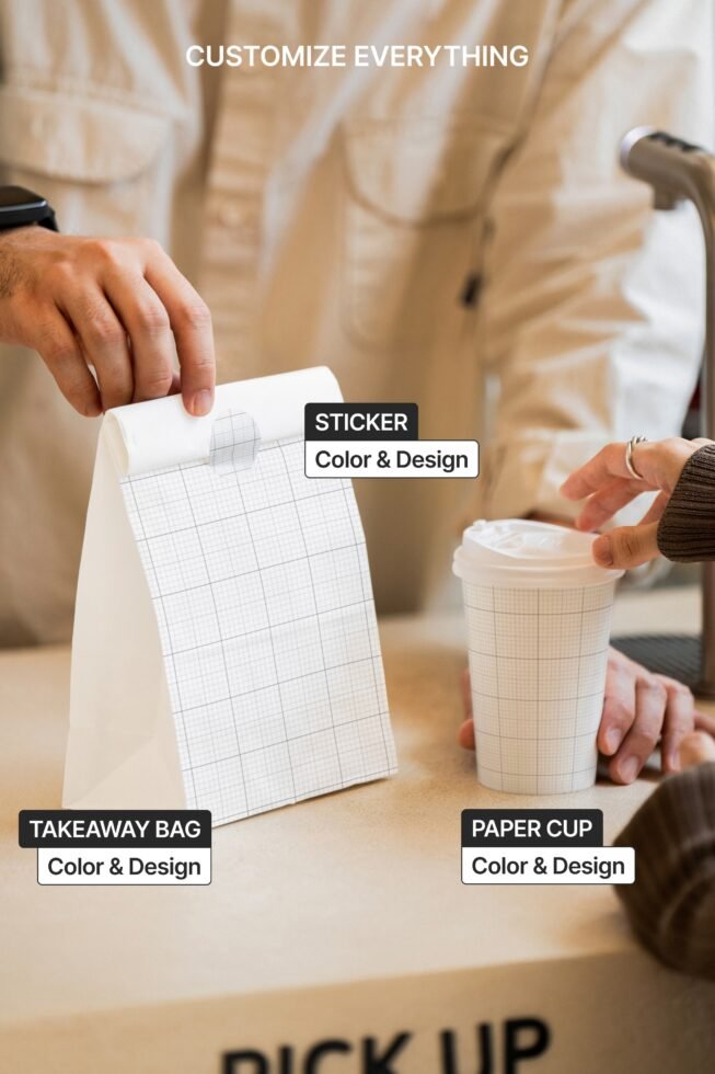 S#4 FYB Takeaway Bag 02 Mockup
