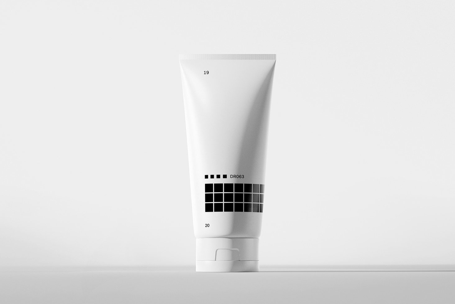 Cosmetic Tube Mockup (200ml)