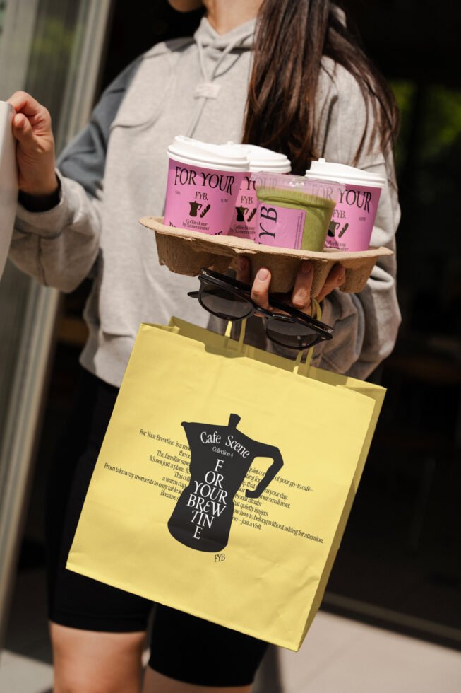S#4 FYB Paper Bag 02 Mockup preview 6