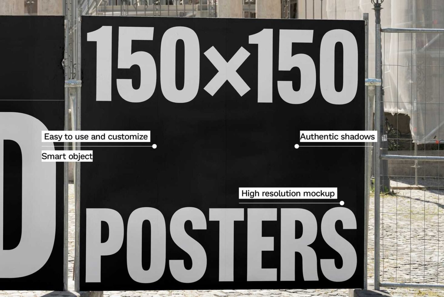 Square Poster Mockup S007-016 preview 4
