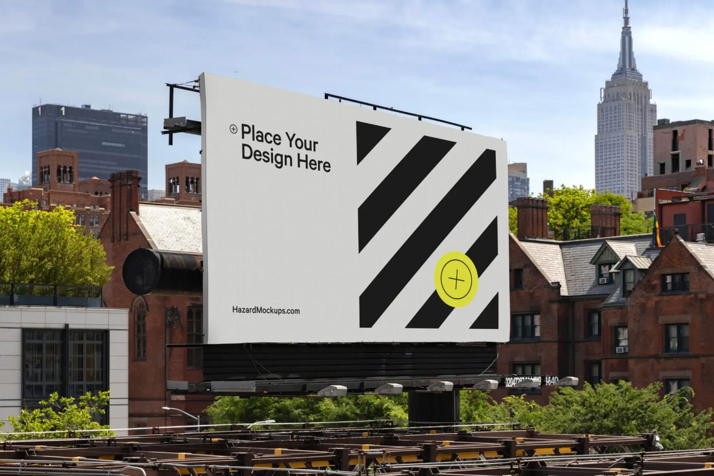 New York City Large Billboard Mockup preview 5