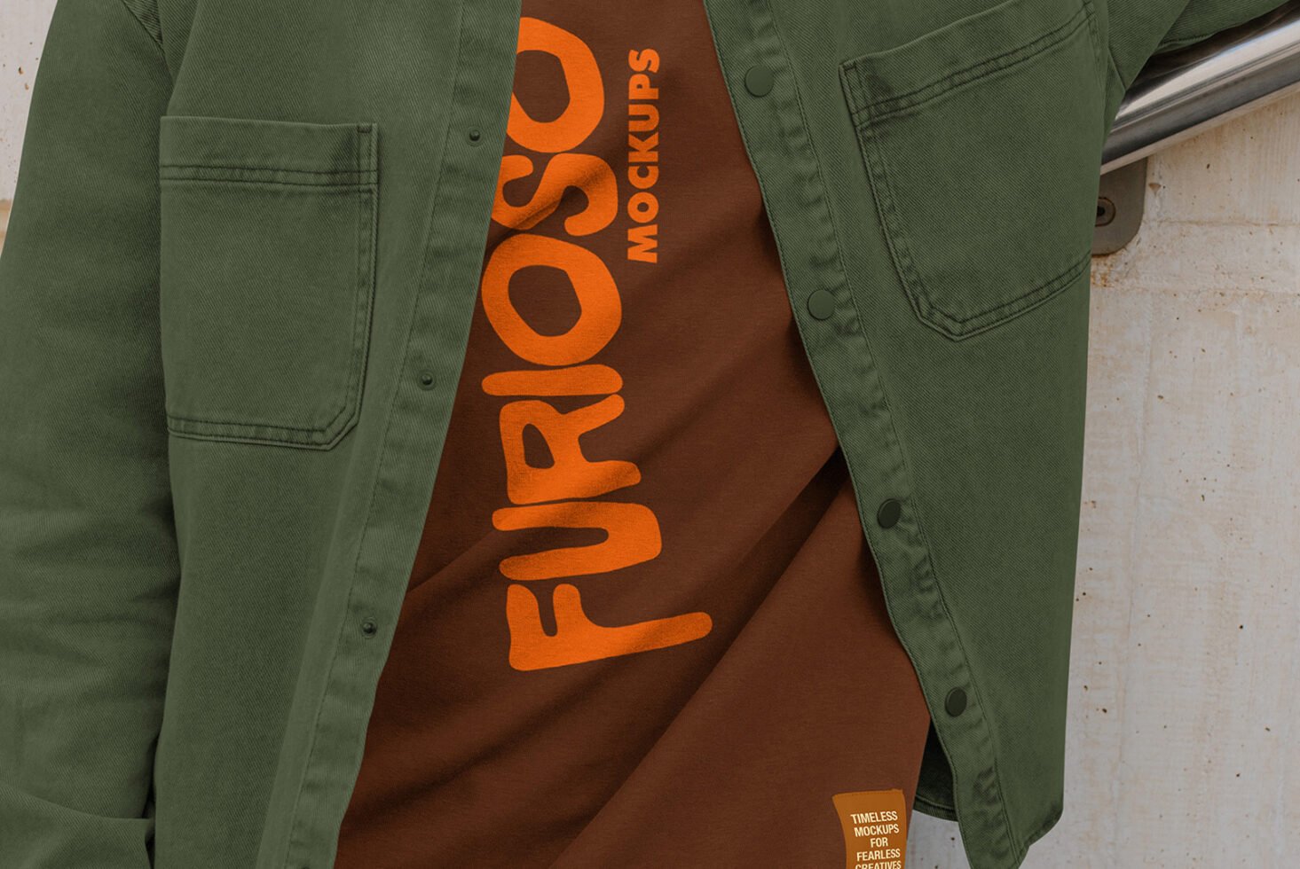 T-Shirt Mockup 03UC preview 2