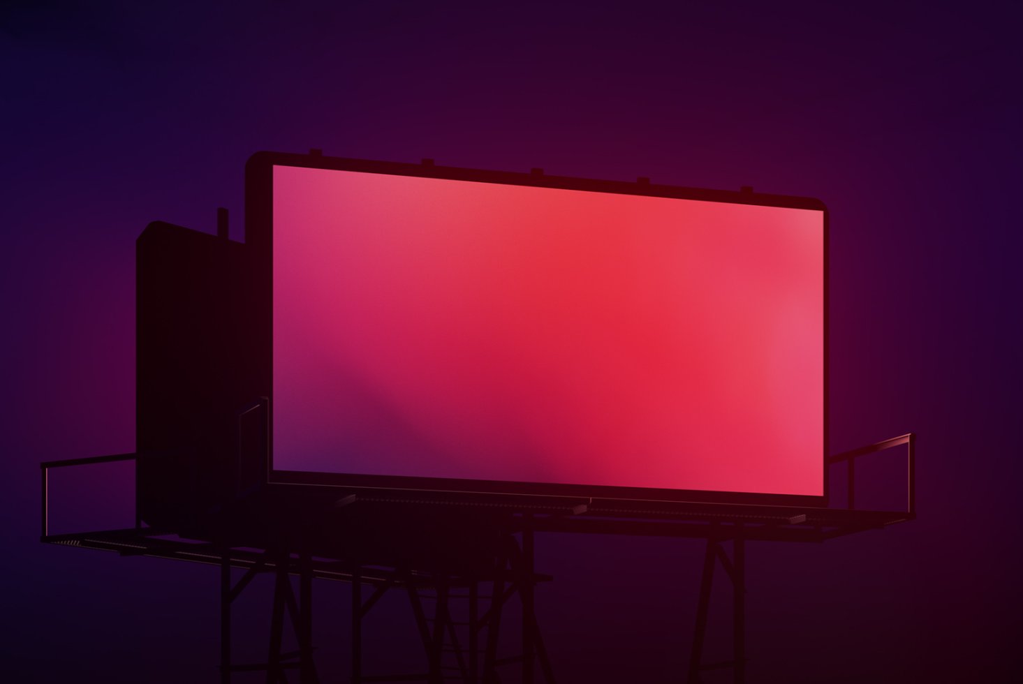 Billboard Lightbox Mockup