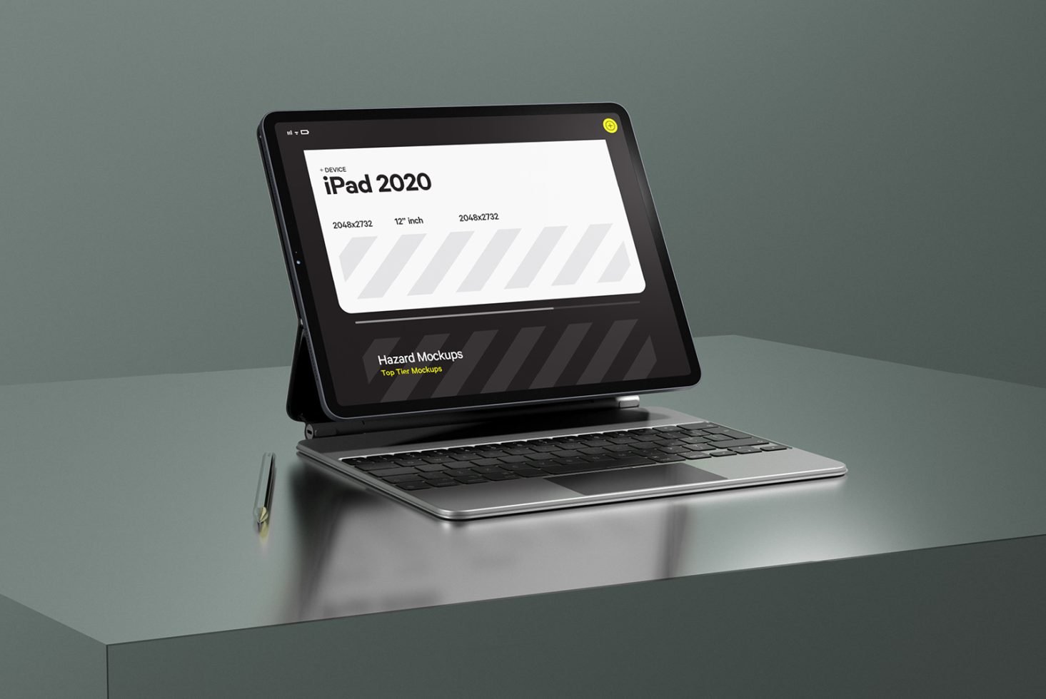 iPad in Case Mockup HM 030