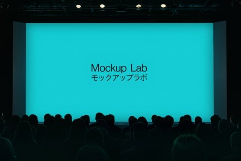Conference Stage 03ML Mockup