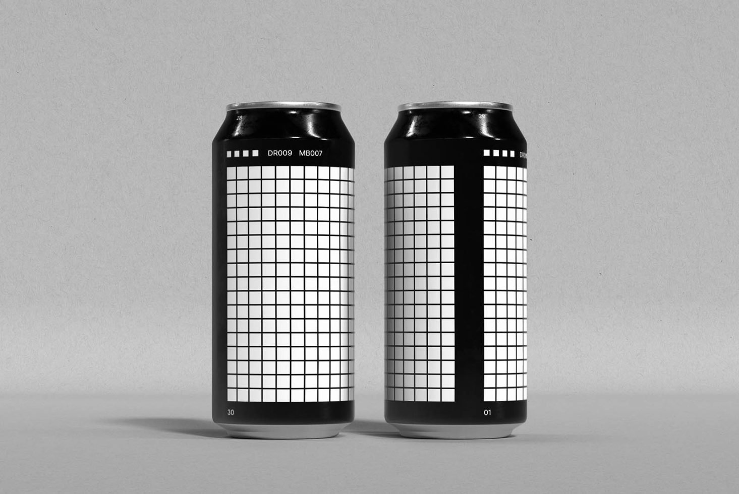 Cans (440ml) Mockup