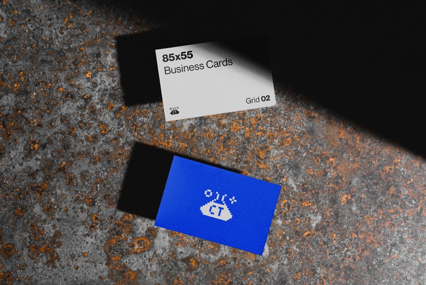 Business Cards Mockup GRID 02