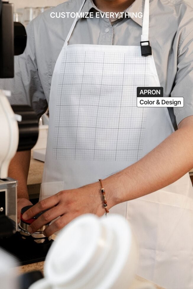 S#4 FYB Apron Mockup