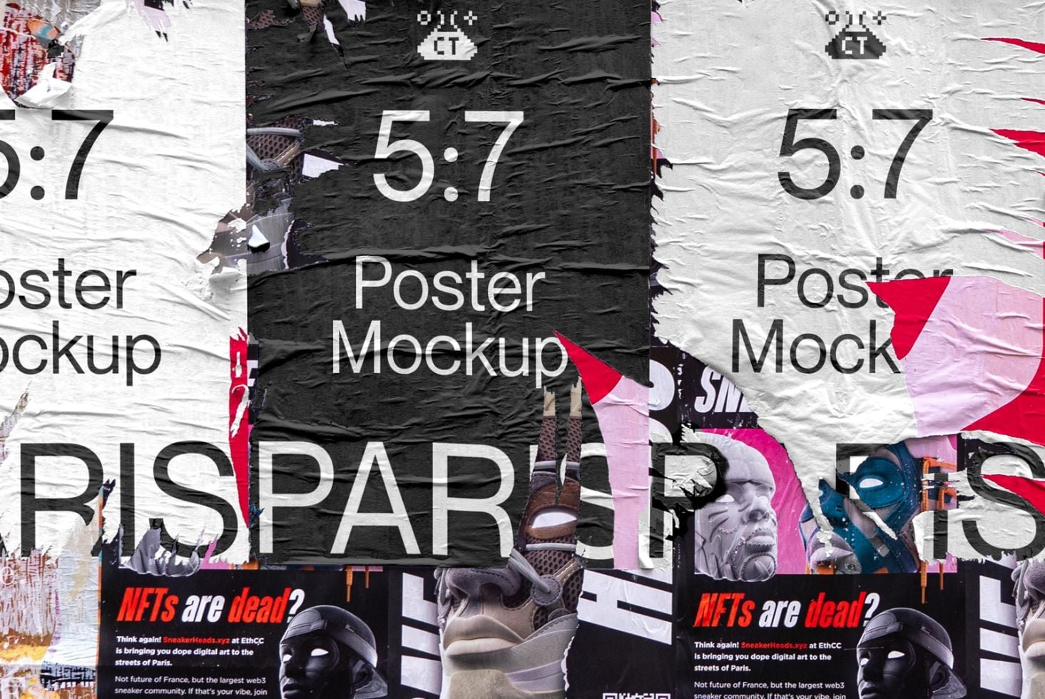 Four Posters Mockup preview 3