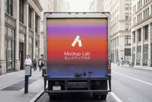 Truck 03ML Mockup