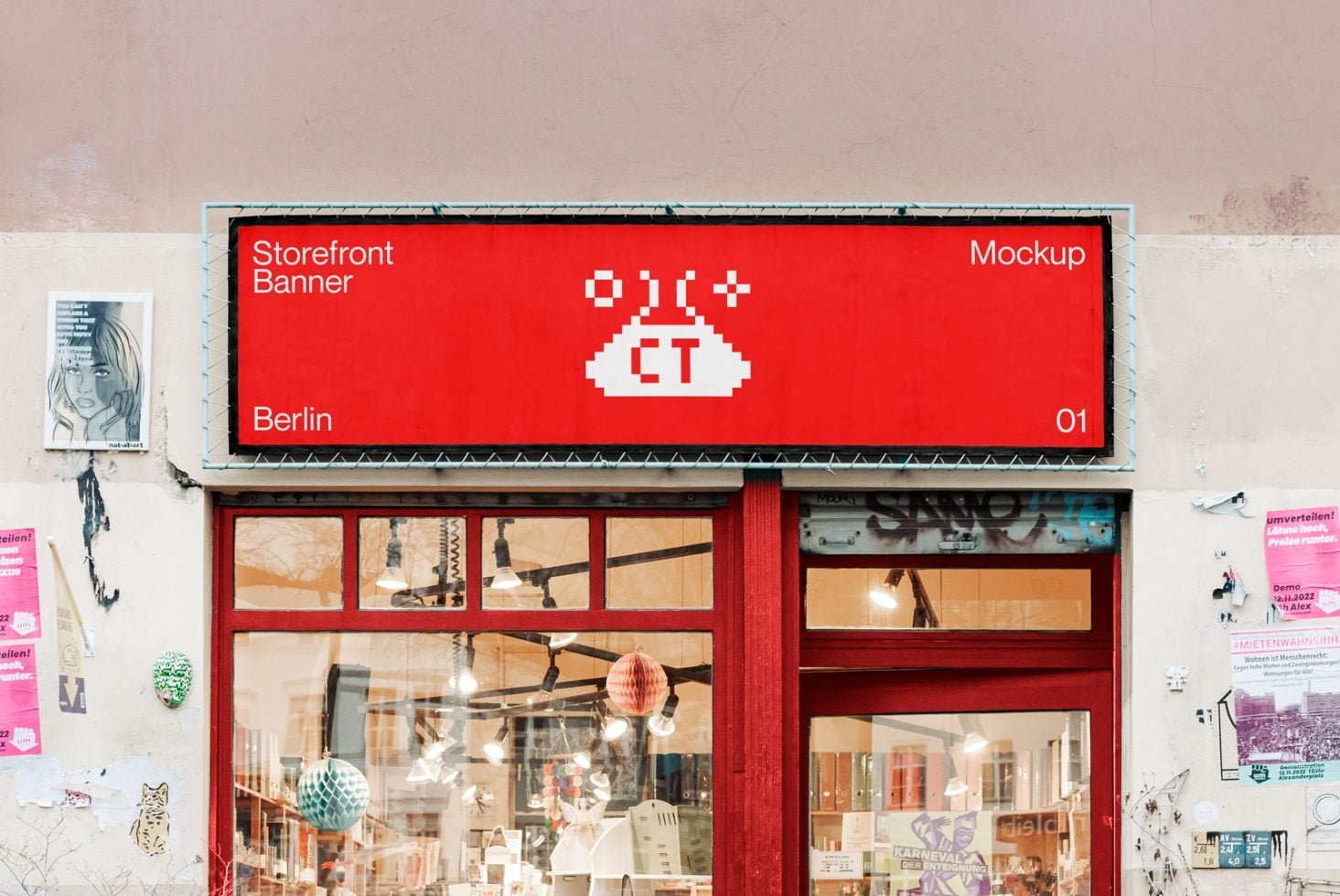 Storefront Banner Mockup BLN 01