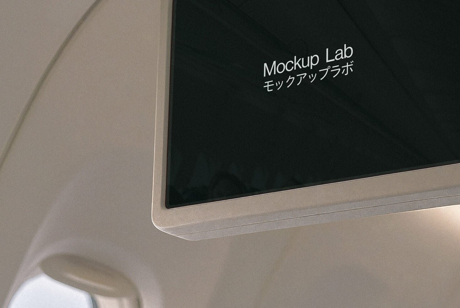 Airplane Screen 01ML Mockup preview 3