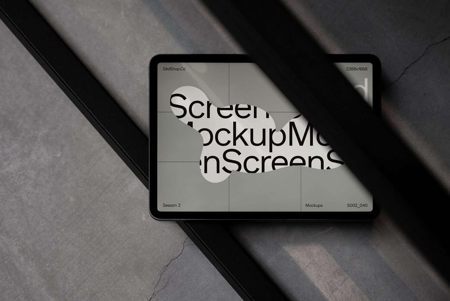 iPad Pro S2 040 Mockup