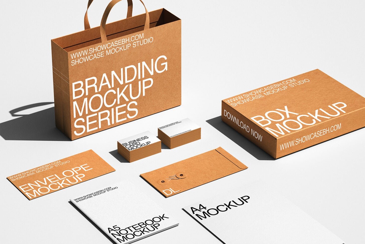 Branding Mockup Set-Brown08