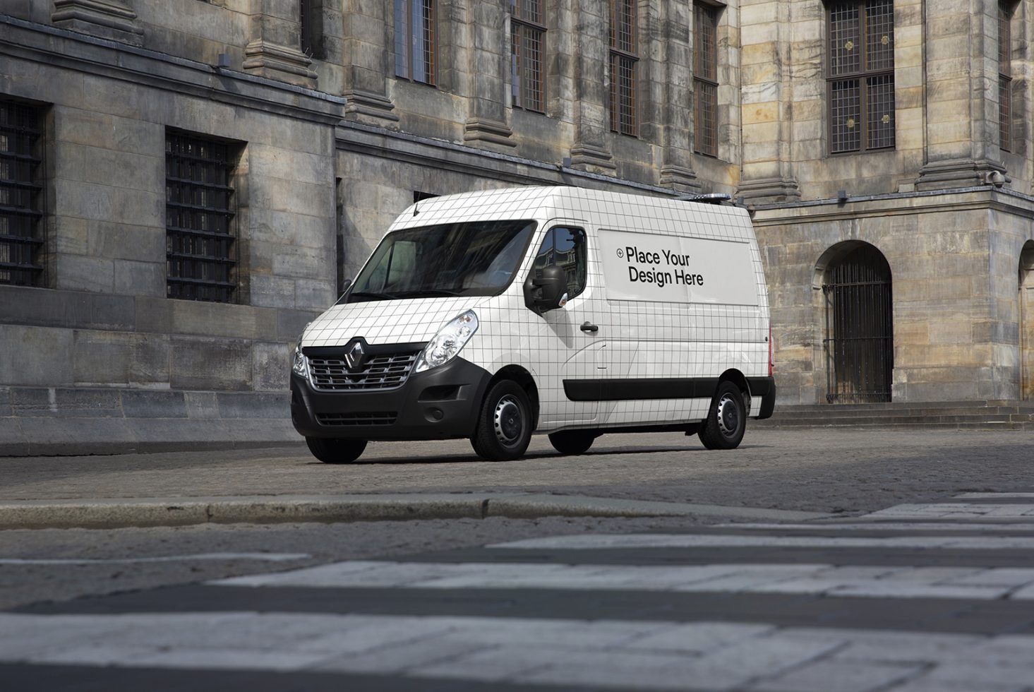 Vehicle Van Mockup HM 007