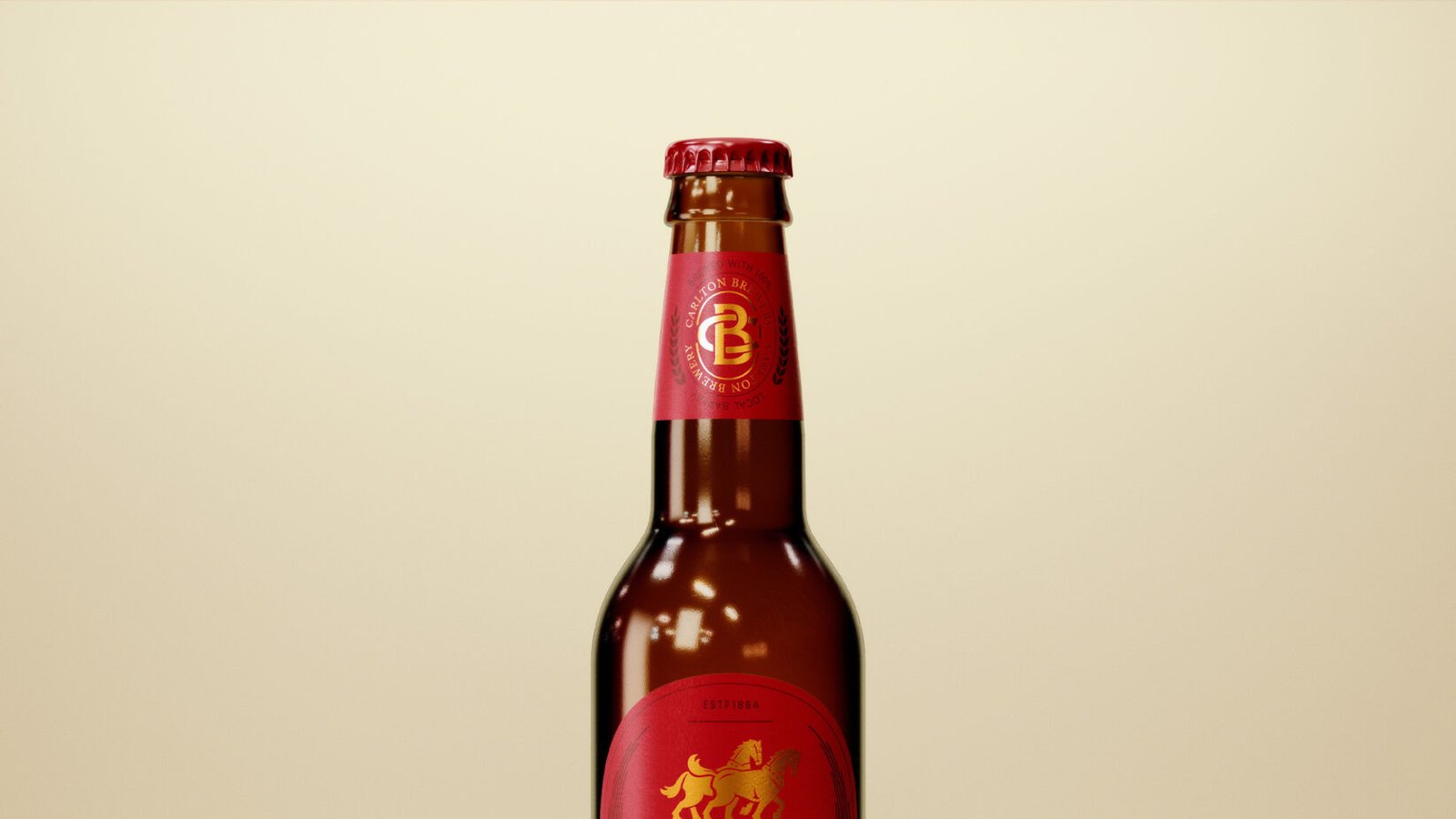 Long Neck Bottle Mockup (330ml) preview 3