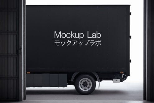 Truck 02ML Mockup