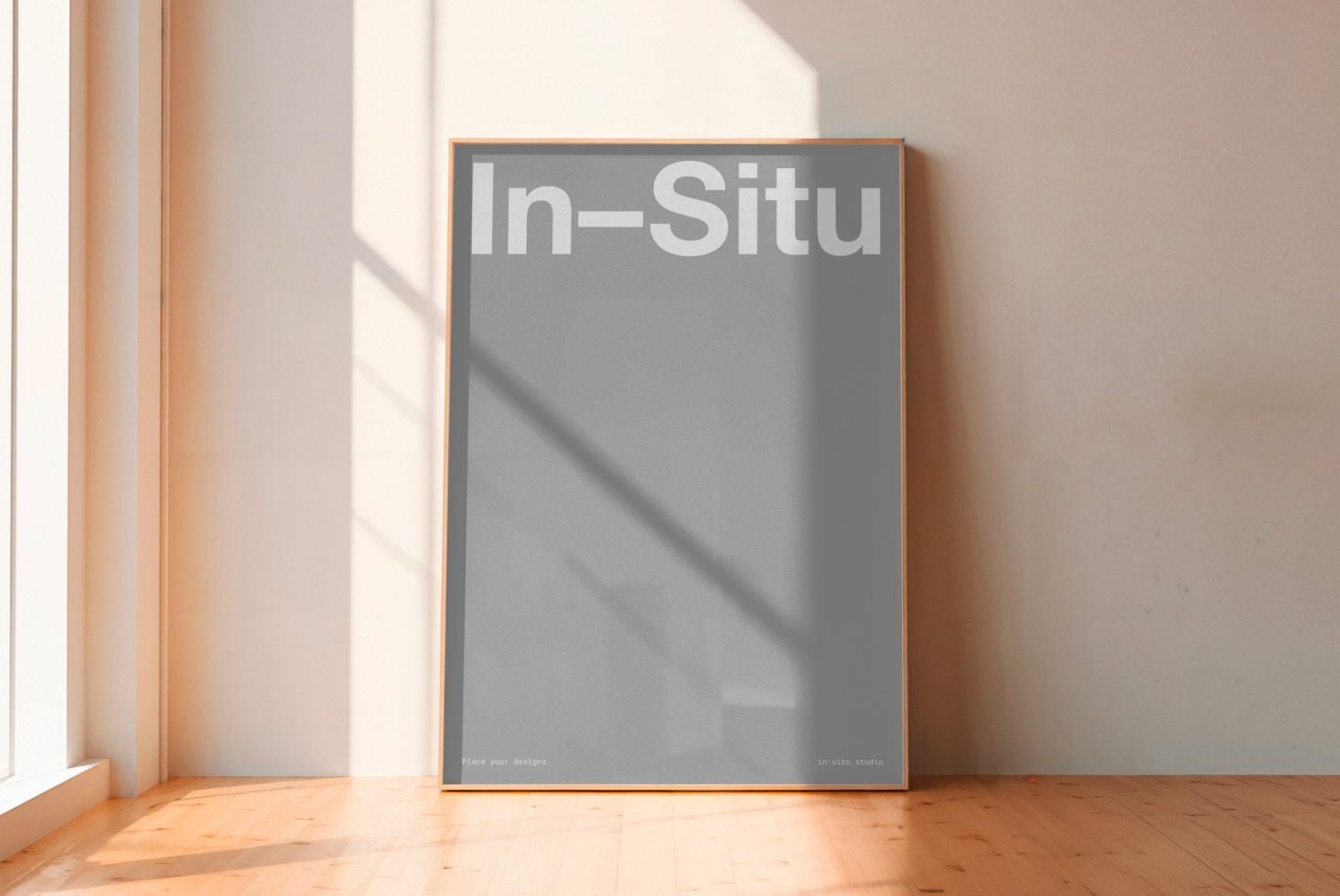 010 — Framed Poster