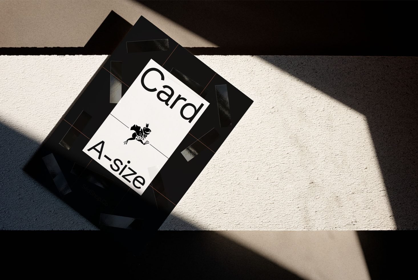 A4 Card S1 003 Mockup